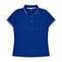 House of Uniforms The Cottesloe Polo | Ladies | Short Sleeve Aussie Pacific Royal/White