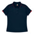 House of Uniforms The Currumbin Polo | Ladies | Plus | Short Sleeve Aussie Pacific Navy/Red