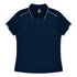House of Uniforms The Currumbin Polo | Ladies | Short Sleeve Aussie Pacific Navy/White