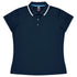 House of Uniforms The Portsea Polo | Ladies | Short Sleeve Aussie Pacific Navy/White