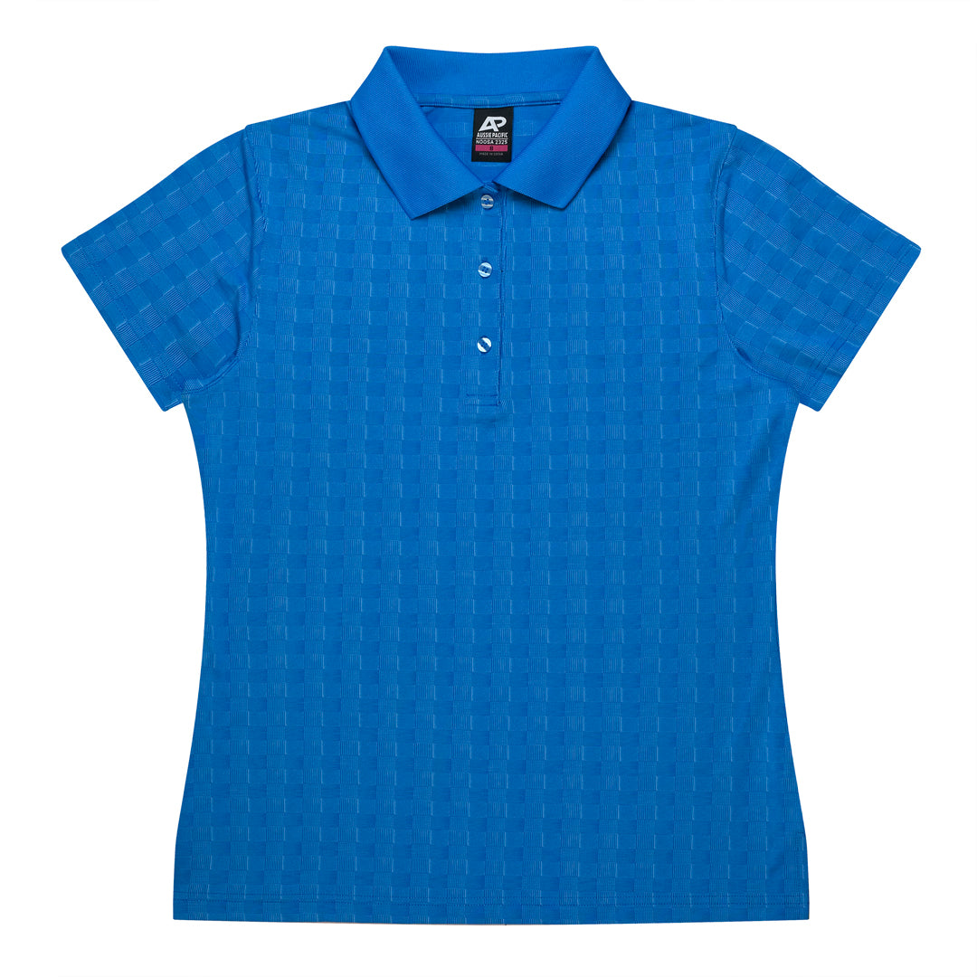 House of Uniforms The Noosa Polo | Ladies | Short Sleeve Aussie Pacific Cyan