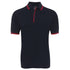 House of Uniforms The Contrast Polo | Adults | Navy Base Jbs Wear Navy/Red