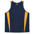 House of Uniforms The Eureka Singlet | Kids Aussie Pacific Navy/Gold