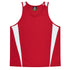 House of Uniforms The Eureka Singlet | Kids Aussie Pacific Red/White