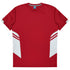 House of Uniforms The Tasman Tee | Kids | Short Sleeve | Mixed Base Aussie Pacific Red/White