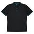 House of Uniforms The Cottesloe Polo | Kids | Short Sleeve Aussie Pacific Black/Teal