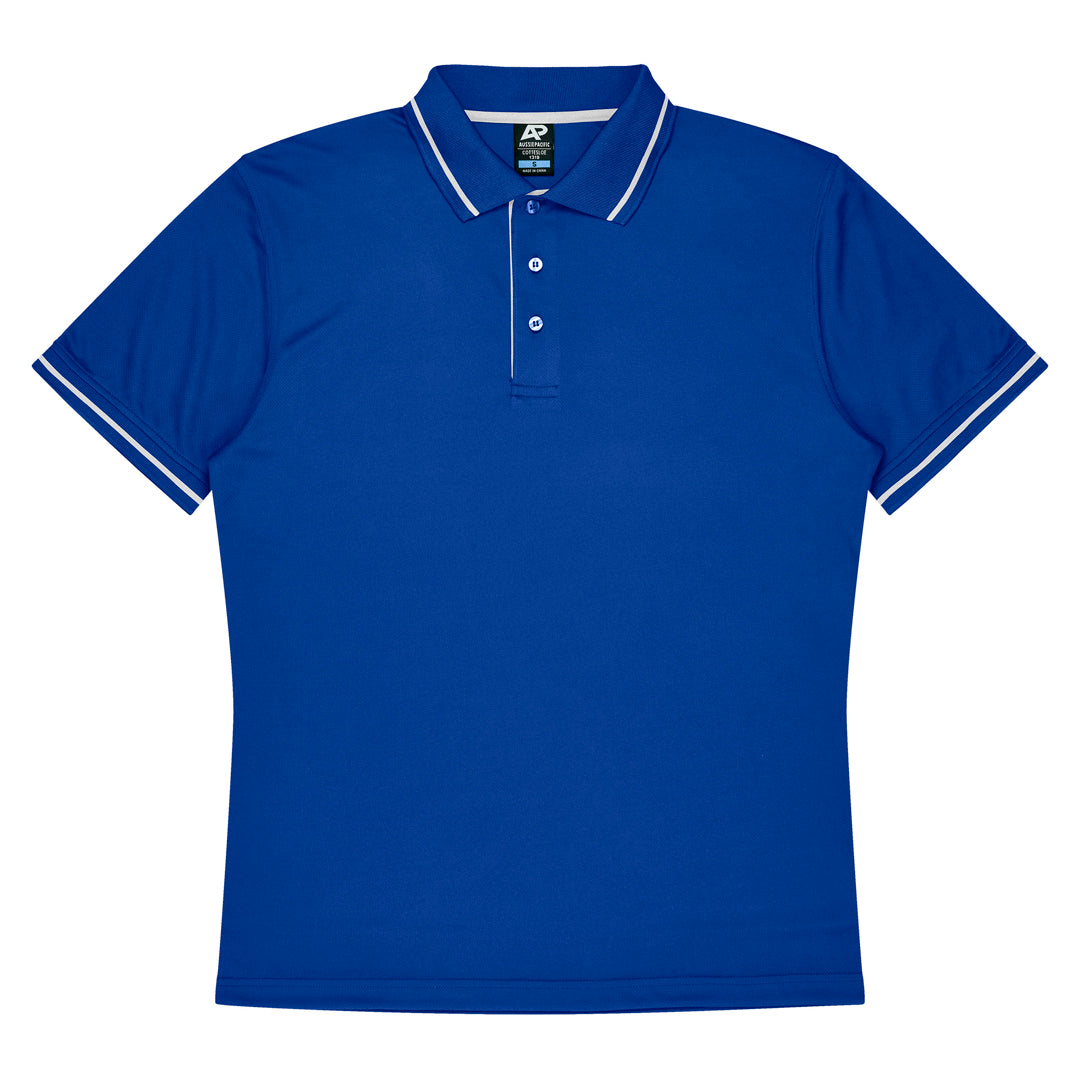 House of Uniforms The Cottesloe Polo | Kids | Short Sleeve Aussie Pacific Royal/White