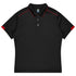 House of Uniforms The Currumbin Polo | Kids | Plus | Short Sleeve Aussie Pacific Black/Red