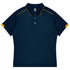 House of Uniforms The Currumbin Polo | Kids | Plus | Short Sleeve Aussie Pacific Navy/Gold