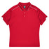 House of Uniforms The Currumbin Polo | Kids | Short Sleeve Aussie Pacific Red/White