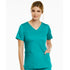 House of Uniforms The Matrix Double V Neck Top | Ladies Maevn Teal