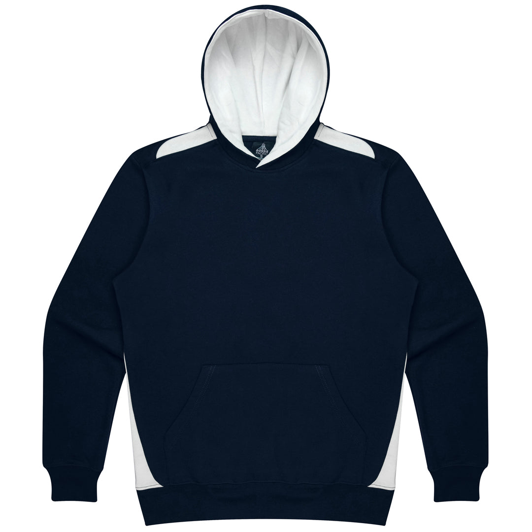 House of Uniforms The Paterson Hoodie | Kids Aussie Pacific Navy/White