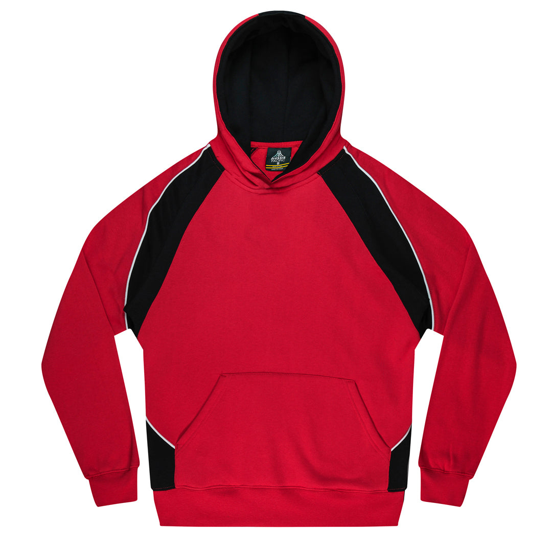 House of Uniforms The Huxley Hoodie | Kids Aussie Pacific Red/Black/White