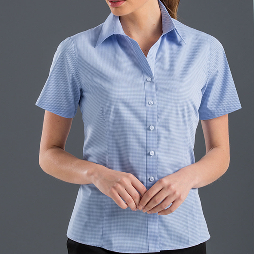 The Colorado Shirt | Ladies | Short Sleeve | Blue
