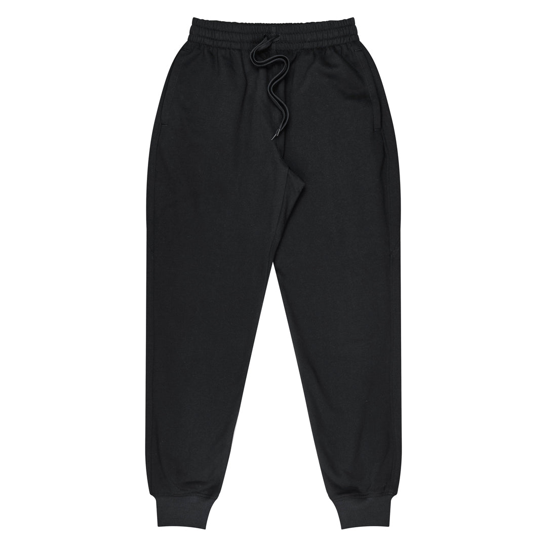 House of Uniforms The Tapered Fleece Track Pant | Kids Aussie Pacific Black