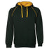 House of Uniforms The Contrast Hoodie | Mens Jbs Wear Bottle/Gold