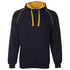 House of Uniforms The Contrast Hoodie | Mens Jbs Wear Navy/Gold