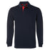 House of Uniforms The 2 Tone Rugby Top | Adults Jbs Wear Navy/Red