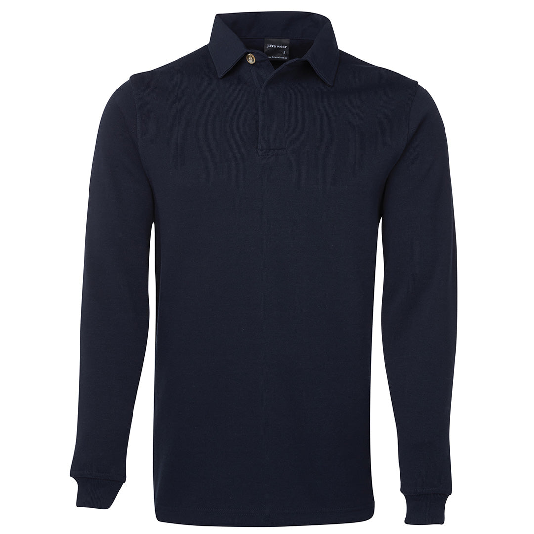 House of Uniforms The 2 Tone Rugby Top | Adults Jbs Wear Navy