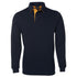 House of Uniforms The 2 Tone Rugby Top | Adults Jbs Wear Navy/Gold