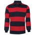 House of Uniforms The Striped Rugby Top | Adults Jbs Wear Navy/Red