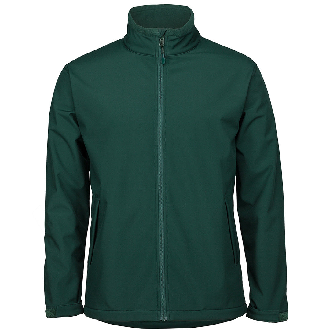 House of Uniforms The Contrast Softshell Jacket | Adults Jbs Wear Forest