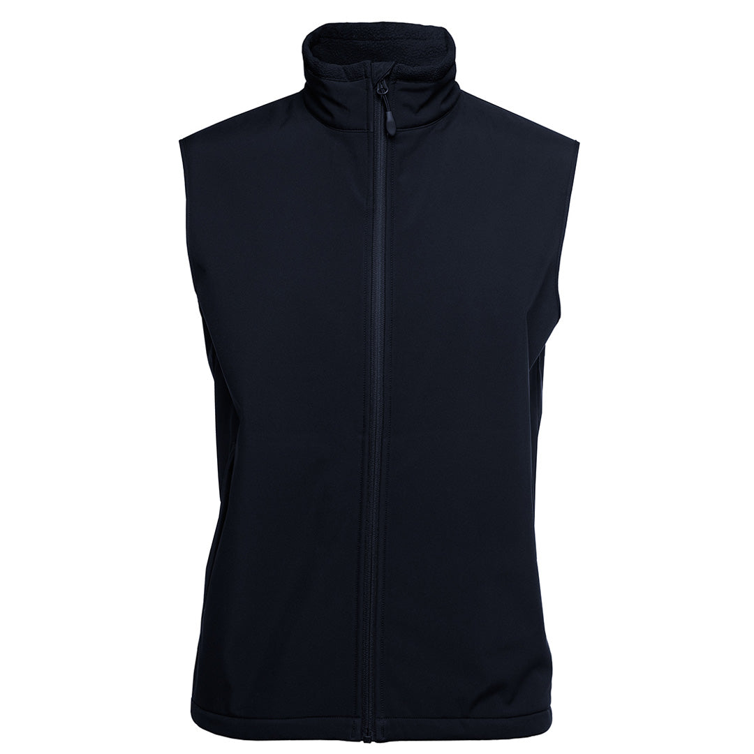 House of Uniforms The Contrast Softshell Vest | Adults Jbs Wear Navy