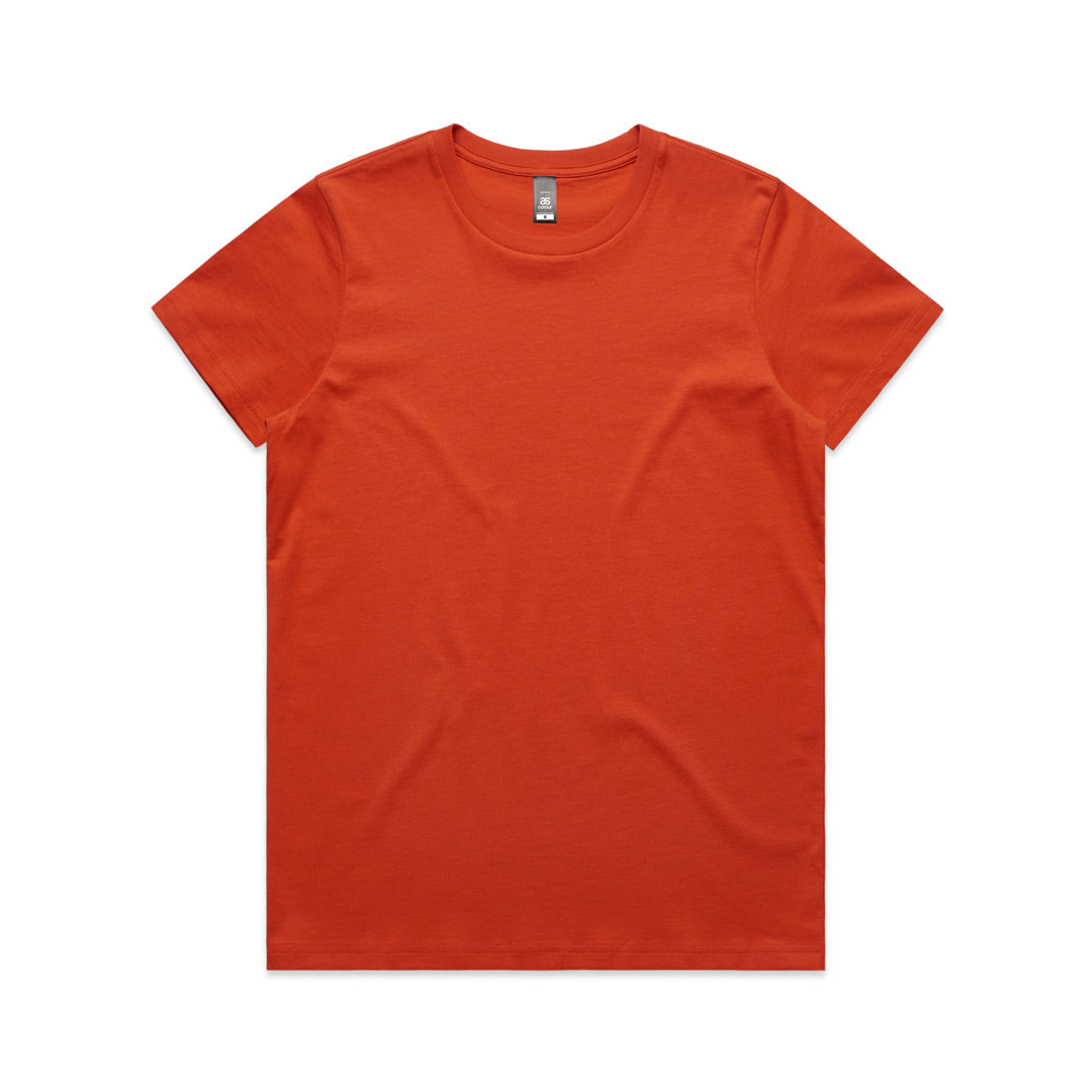 House of Uniforms The Maple Tee | Ladies | Short Sleeve AS Colour Autumn