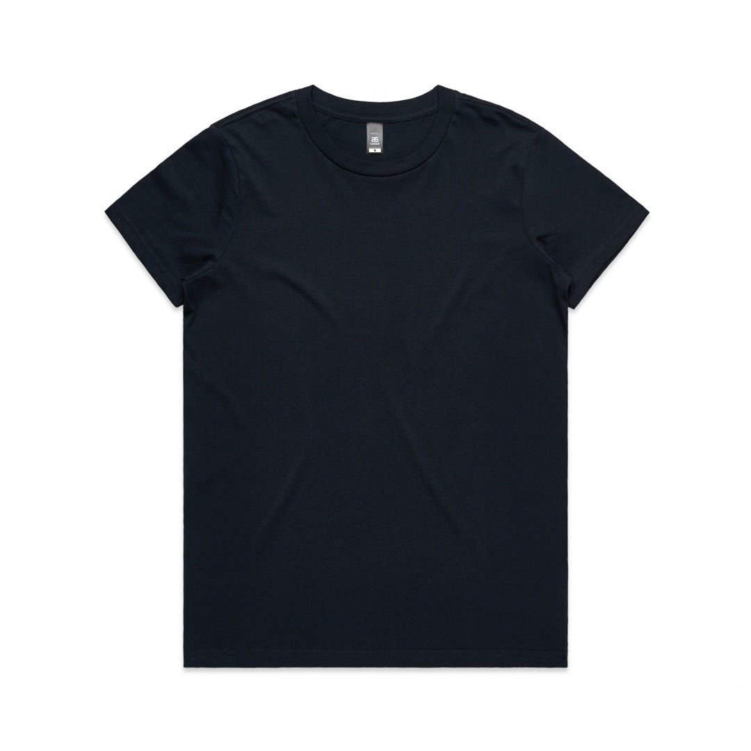 House of Uniforms The Maple Tee | Ladies | Short Sleeve AS Colour Navy