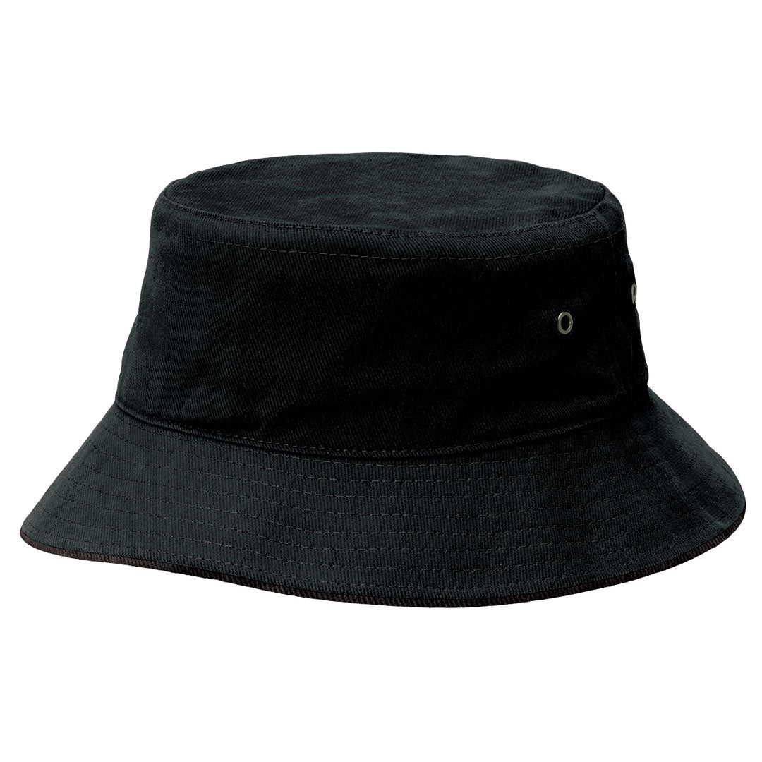 The Sandwich Brim Bucket Hat | Adults | Black
