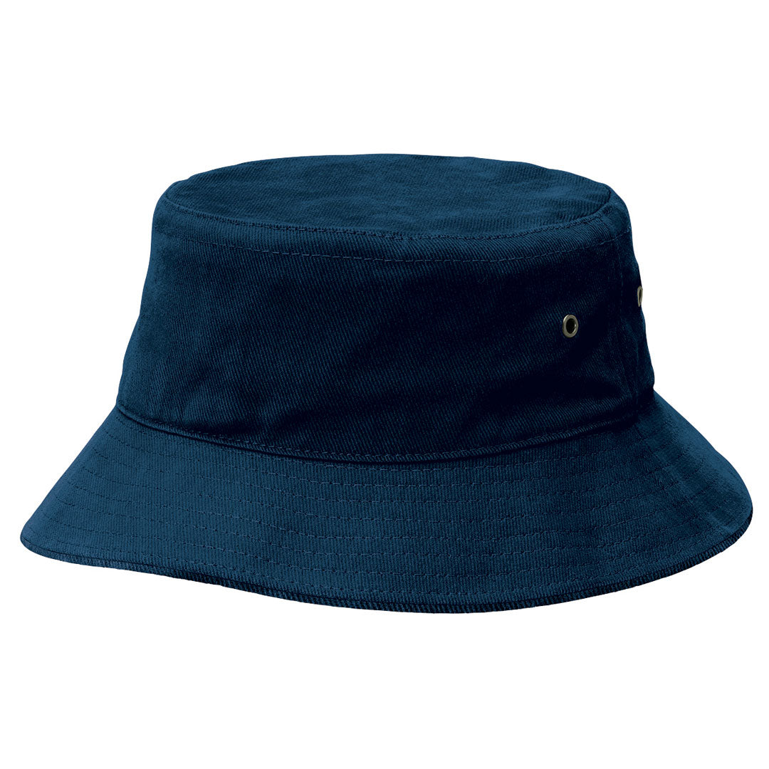 House of Uniforms The Sandwich Brim Bucket Hat | Adults Legend Navy