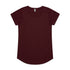 House of Uniforms The Mali Tee | Ladies | Short Sleeve AS Colour Burgundy