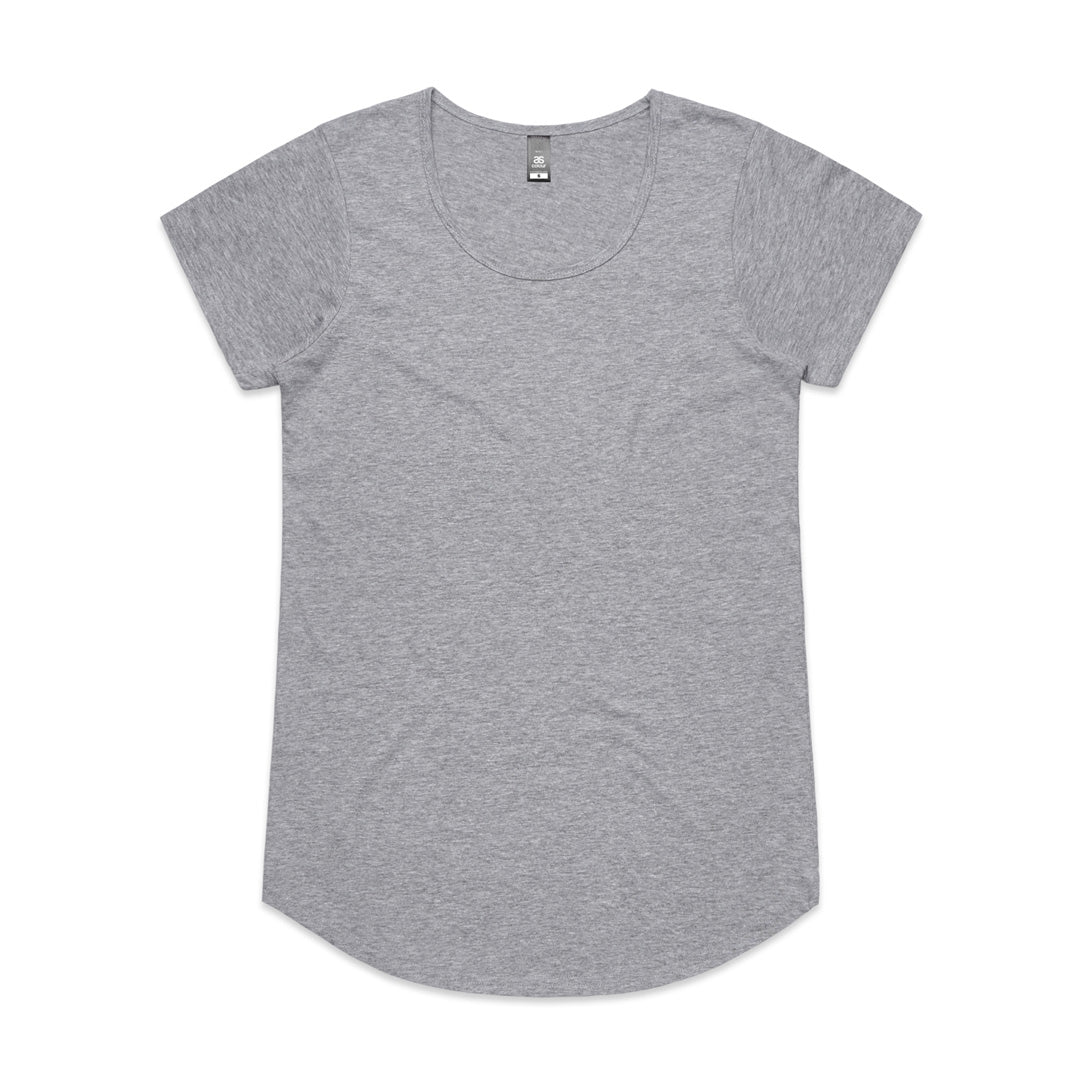 House of Uniforms The Mali Tee | Ladies | Short Sleeve AS Colour Grey Marle