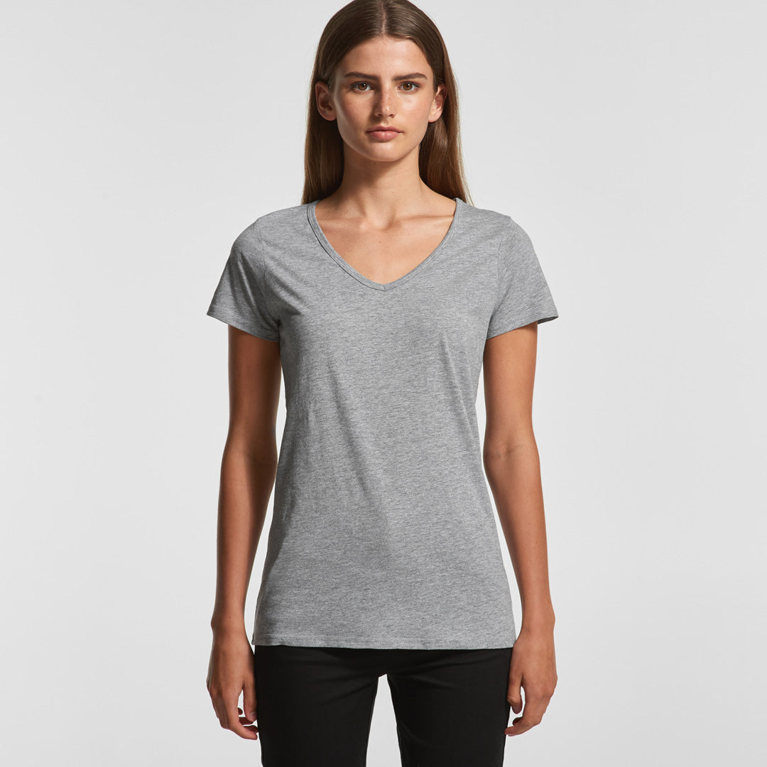 House of Uniforms The Bevel V Tee | Ladies | Short Sleeve AS Colour 