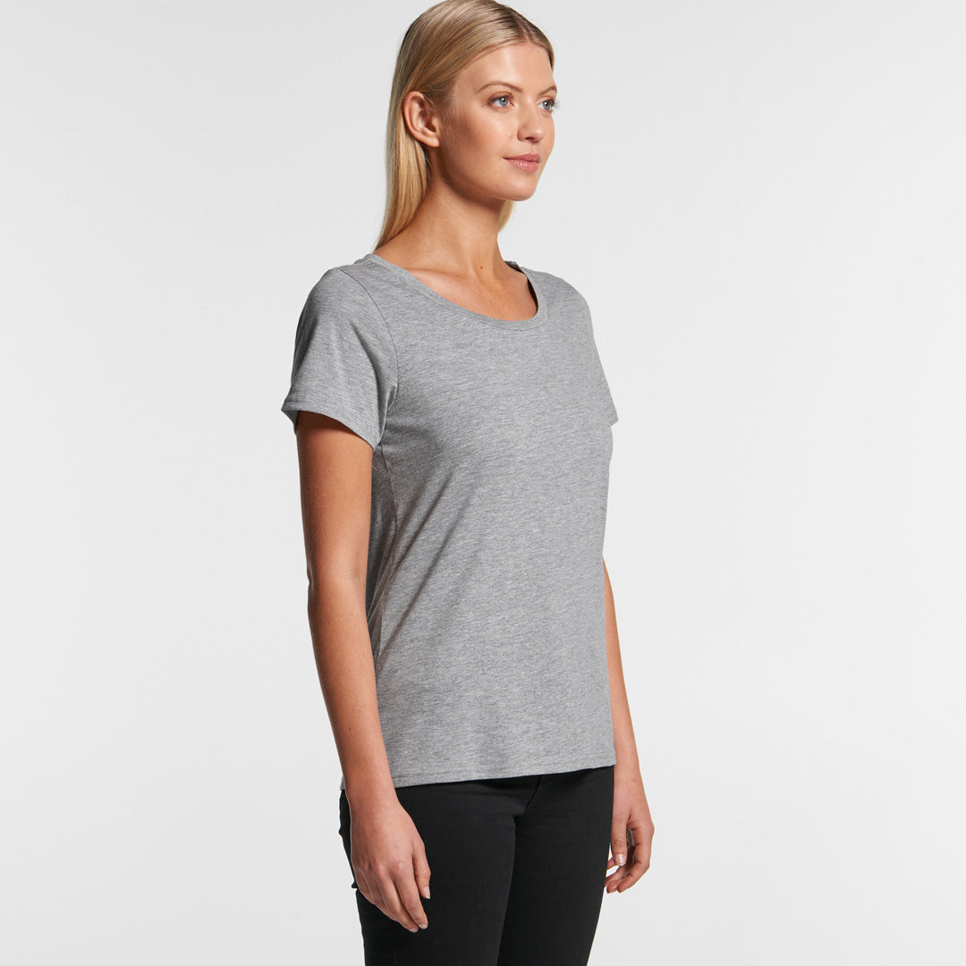 House of Uniforms The Shallow Scoop Tee | Ladies | Short Sleeve AS Colour 