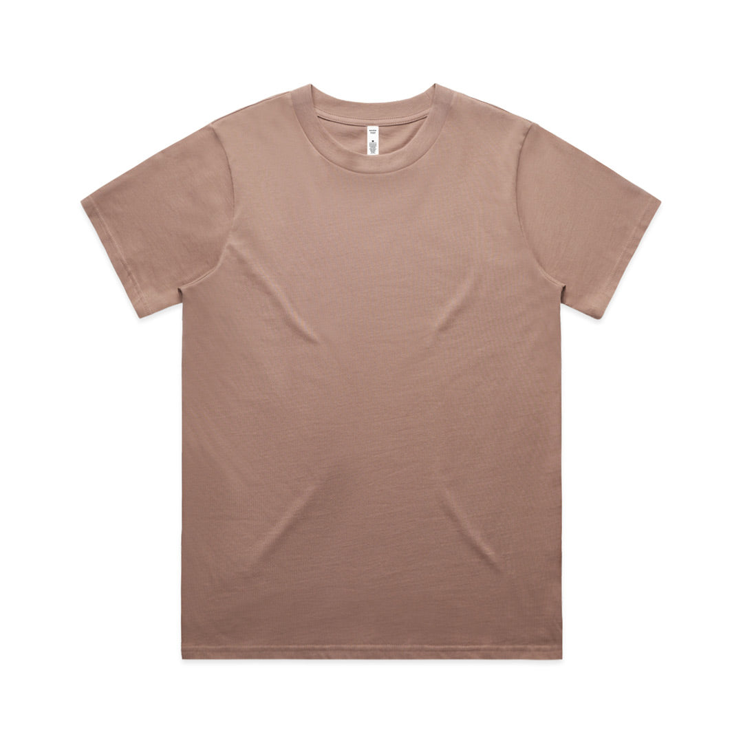 House of Uniforms The Classic Tee | Ladies | Short Sleeve AS Colour Hazy Pink
