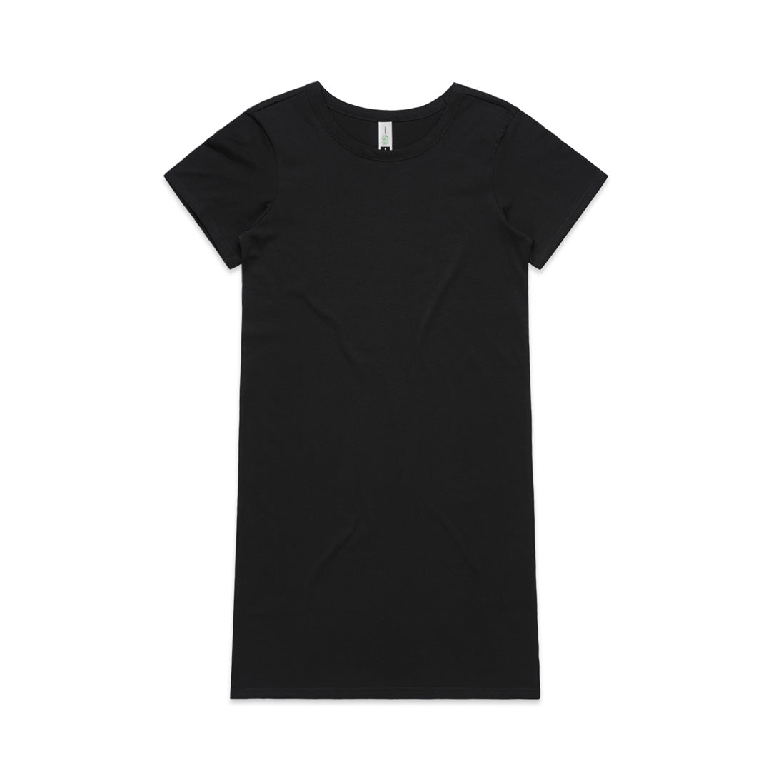 House of Uniforms The Mika Dress | Short Sleeve AS Colour Black