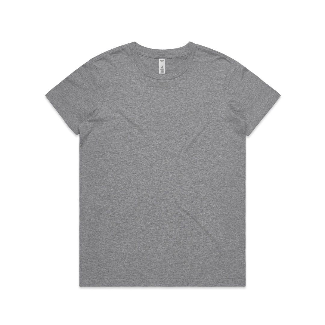 House of Uniforms The Basic Tee | Ladies | Short Sleeve AS Colour Grey Marle