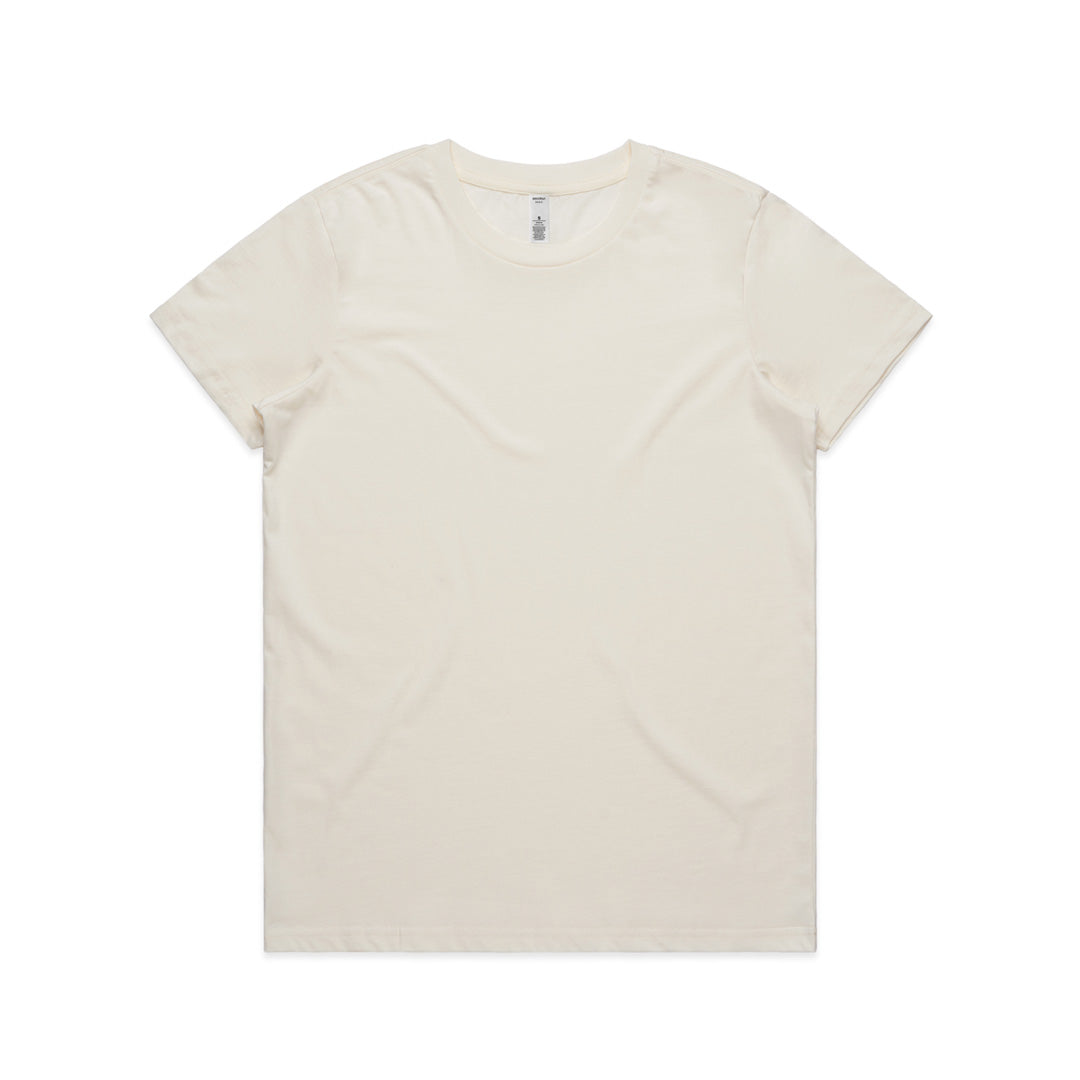 House of Uniforms The Basic Tee | Ladies | Short Sleeve AS Colour Natural