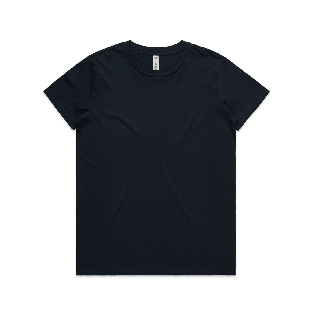 House of Uniforms The Basic Tee | Ladies | Short Sleeve AS Colour Navy