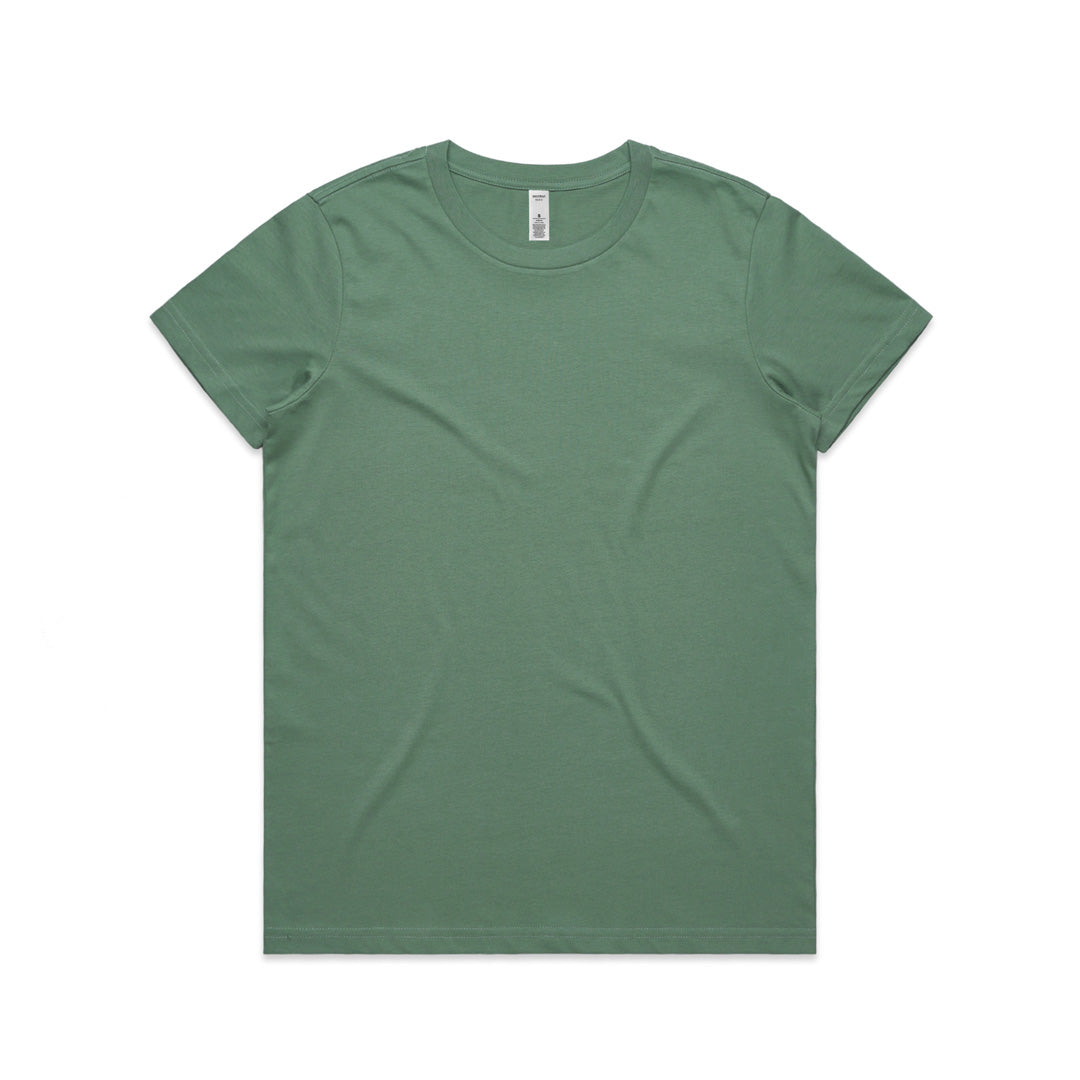 House of Uniforms The Basic Tee | Ladies | Short Sleeve AS Colour Sage