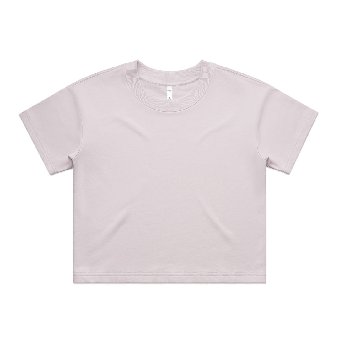 House of Uniforms The Terry Tee | Ladies | Short Sleeve AS Colour Orchid