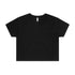 House of Uniforms The Crop Tee | Ladies | Short Sleeve AS Colour Black