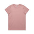 House of Uniforms The Faded Tee | Ladies | Short Sleeve AS Colour Rose