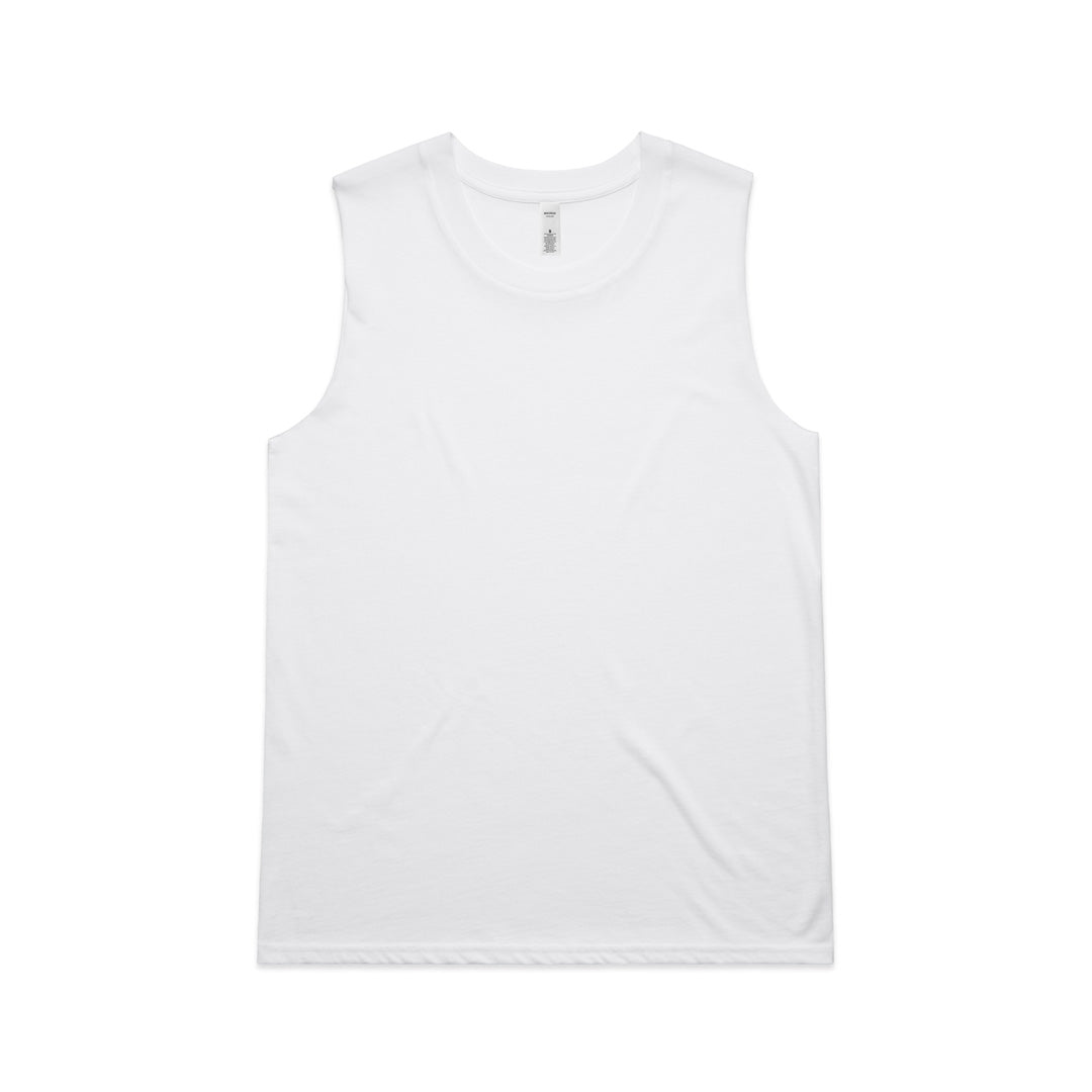 House of Uniforms The Upside Tank | Ladies AS Colour White