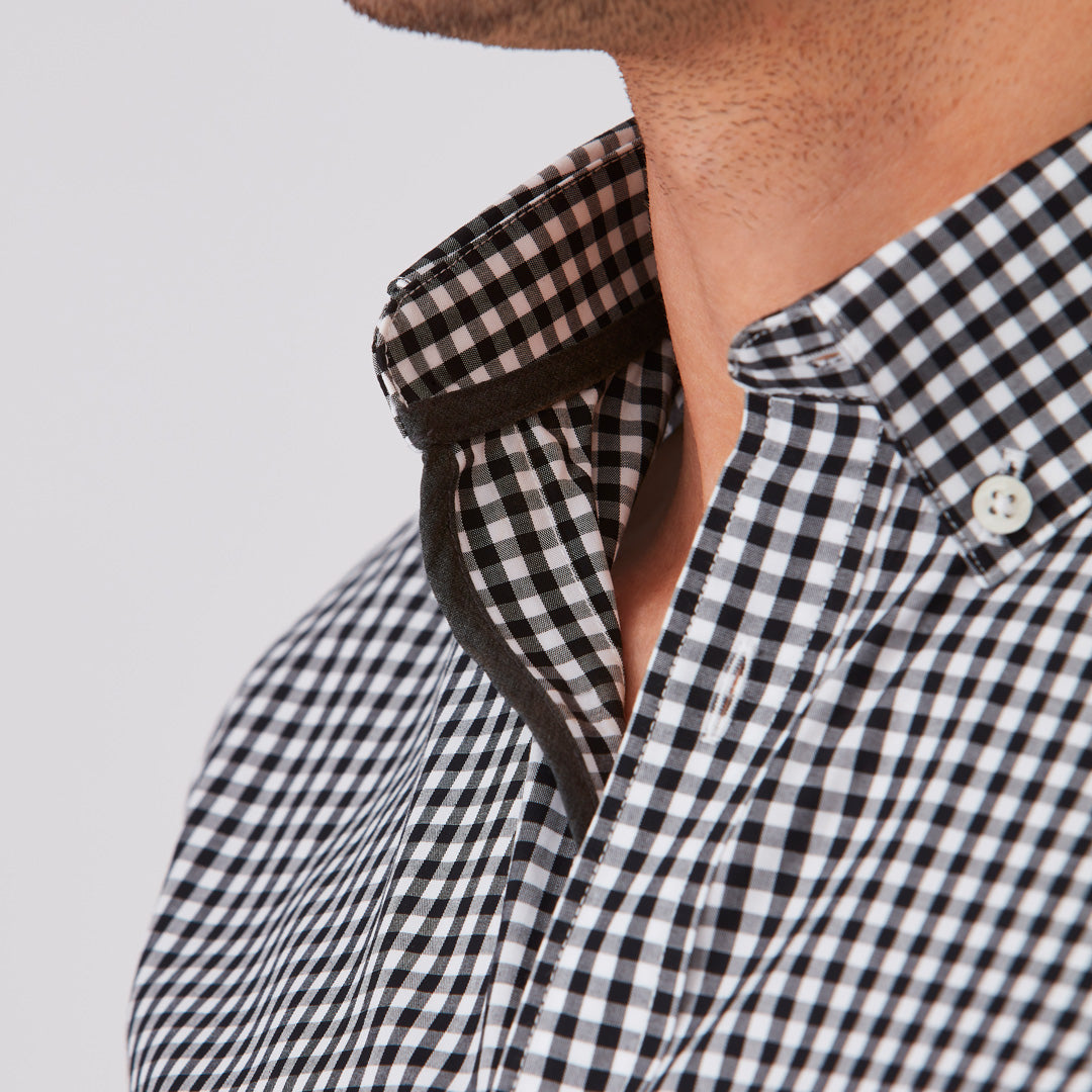 House of Uniforms The City Check Shirt | Mens | Long Sleeve City Collection 