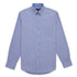 House of Uniforms The Pippa Check Shirt | Mens | Long Sleeve City Collection Cobalt Check