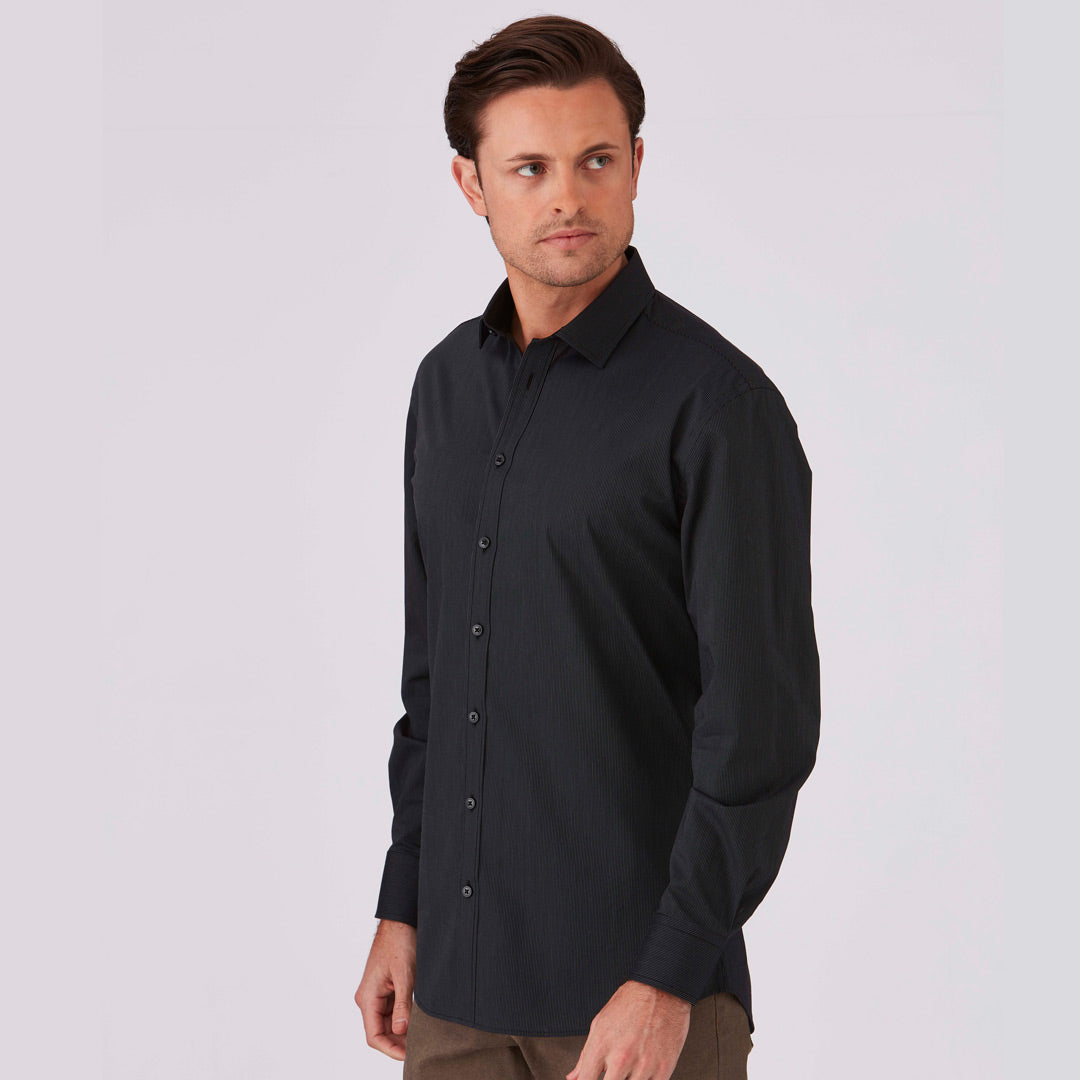House of Uniforms The Xpresso Shirt | Mens | Long Sleeve City Collection 