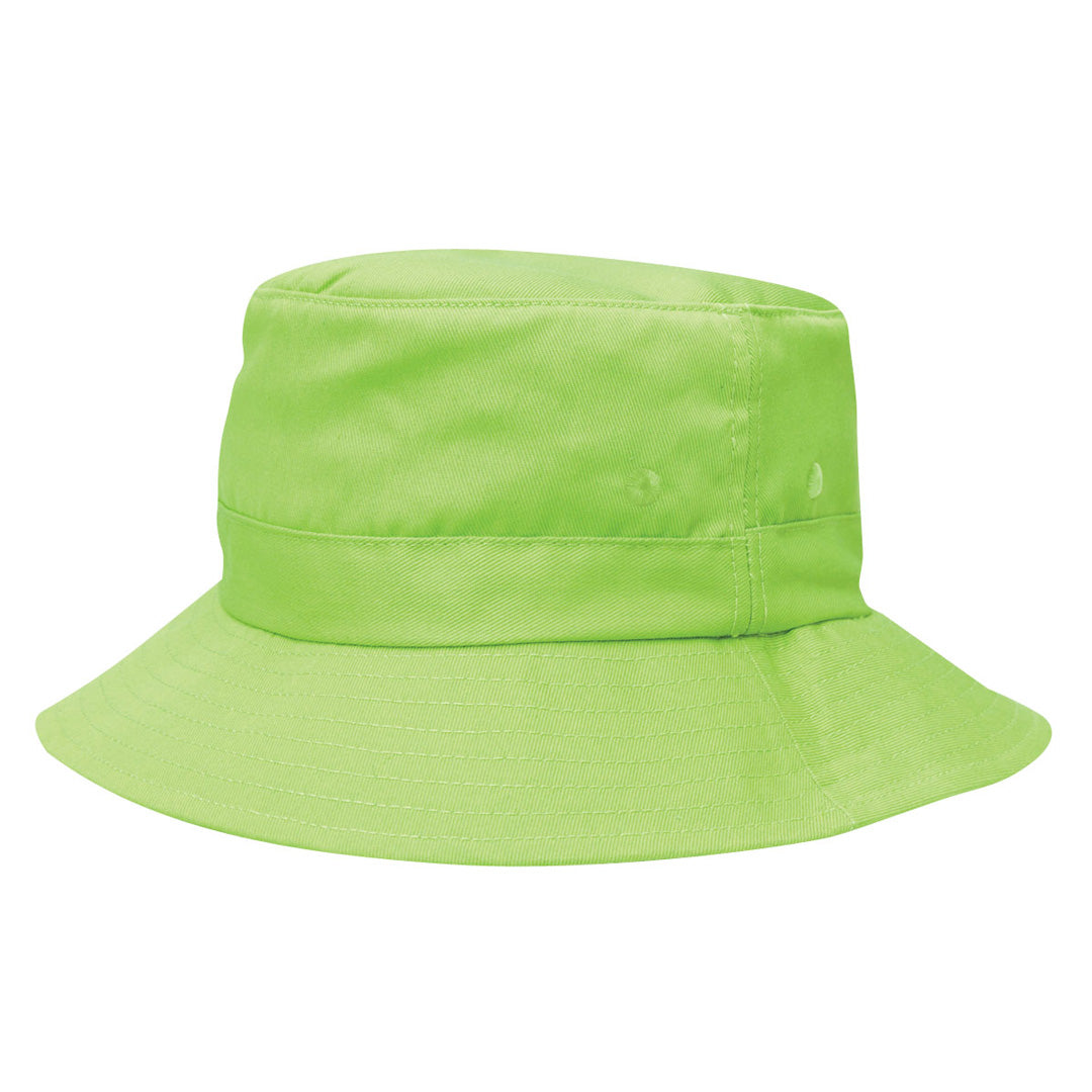 House of Uniforms Twill Bucket Hat | Kids Legend Lime