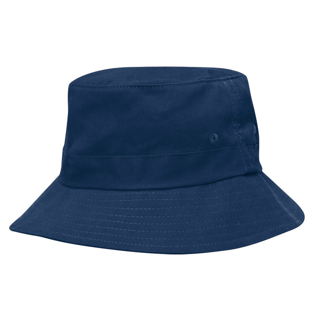 Twill Bucket Hat | Kids | Navy